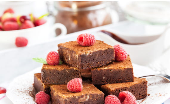 Raspberry chocolate chip bars.