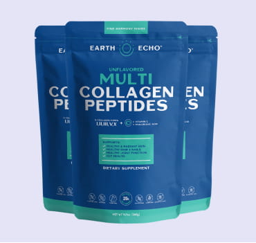 Three multicollagen pouches.